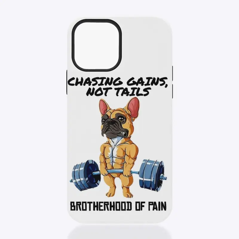 Chasing Gains, Not Tails Iphone Case